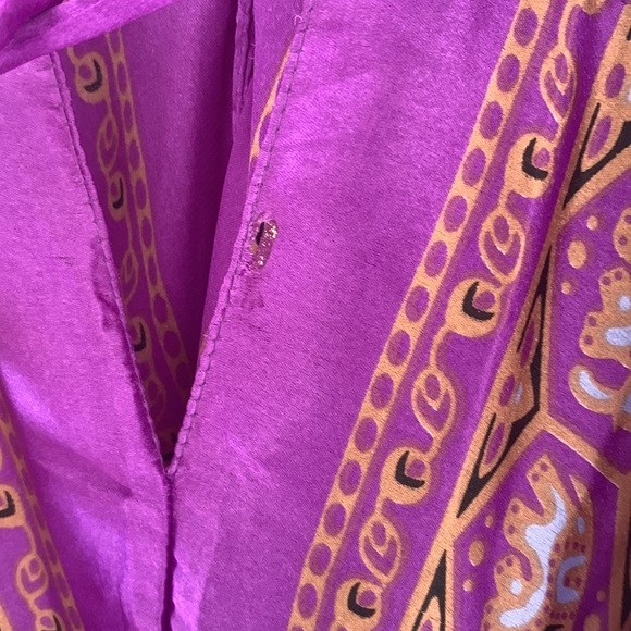 Handkerchief Hem Summer Maxi Dress - Picture 5 of 6